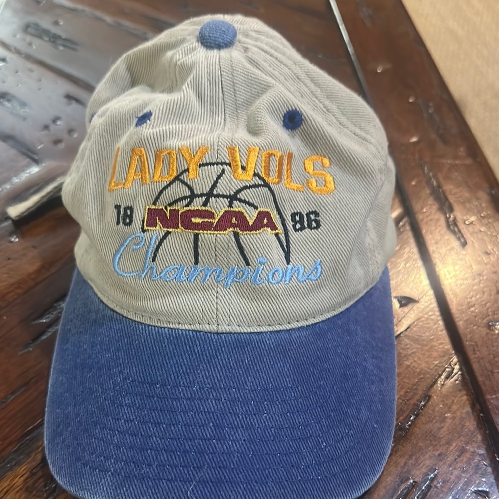 Blue and Gray NCAA Champions Hat - Picture 1 of 2